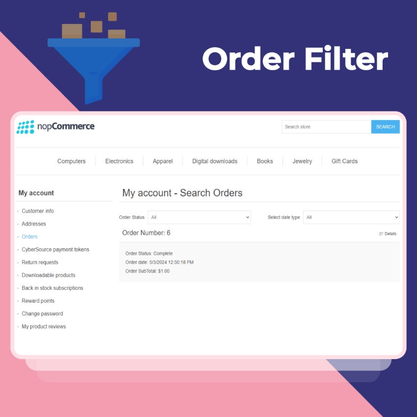 Picture of Order Filter Plugin